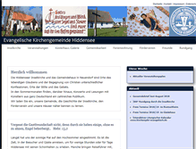 Tablet Screenshot of inselkirche.com